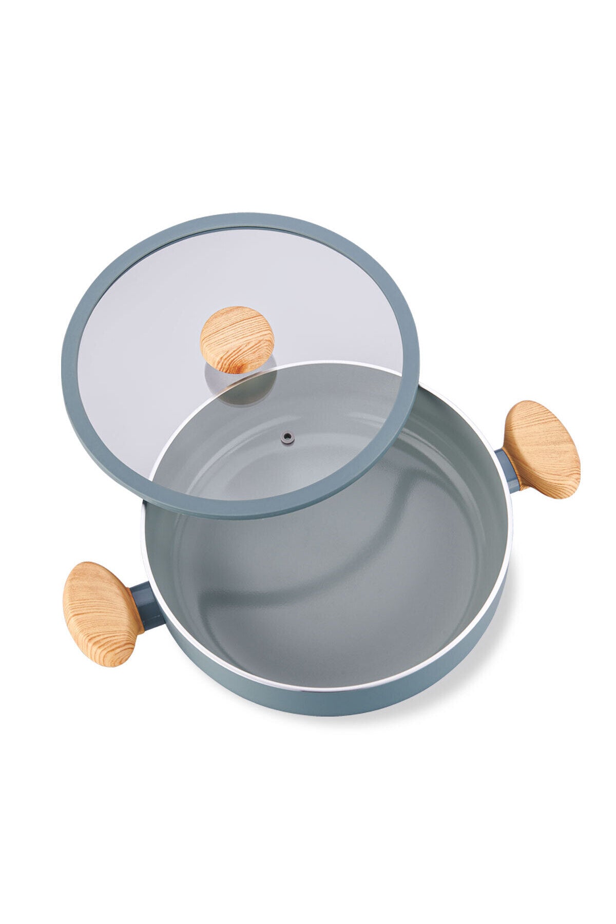 KORKMAZ Mia Sera Minta Shallow Pot