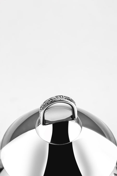 Nehir Florina Midi Medium Size Stainless Steel 0.85-1.70 Lt. Teapot Set - MALLTURK