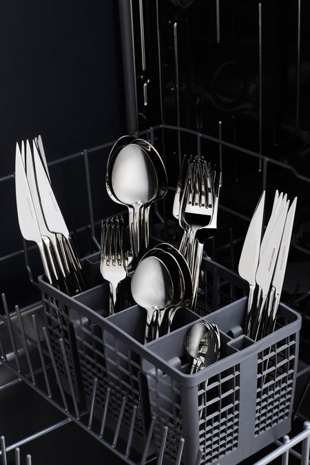Karaca sirius 84 Piece 12 Place Setting 316 premium Flatware Boxed - MALLTURK