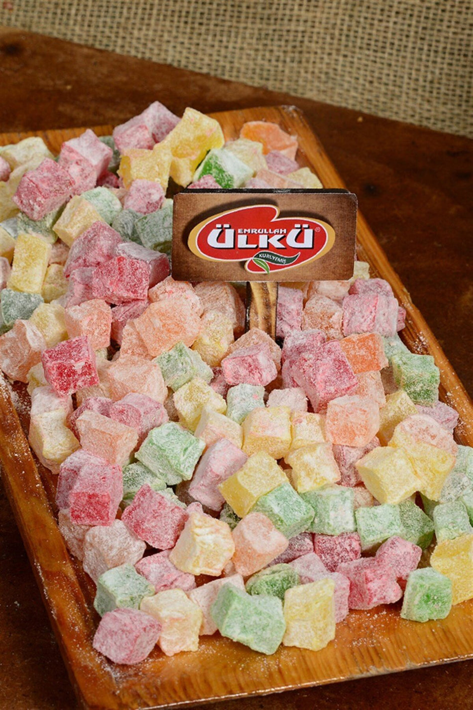ULKU KURUYEMIS Mini Soft Colorful Mini Turkish Delight 500gr - MALLTURK