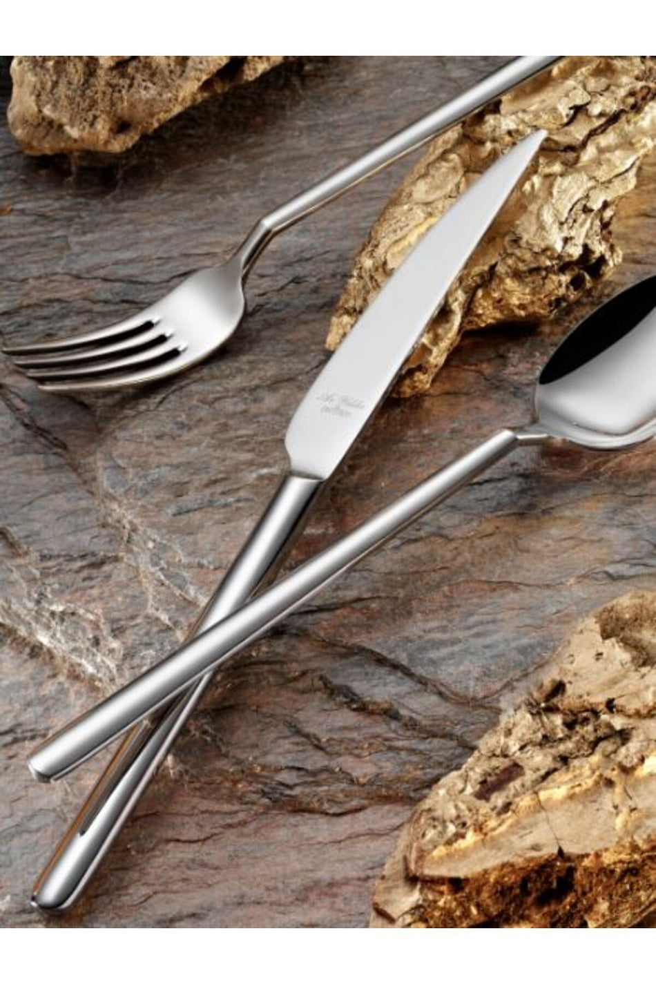 Aryildiz style prestige 84 Piece 12 Place Setting Flatware Set - MALLTURK