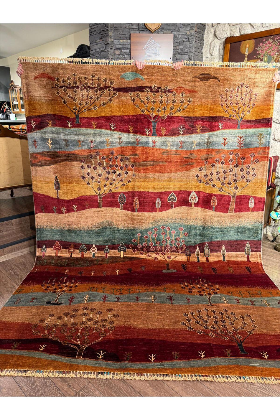Rustikev Tree of Life Rug - MALLTURK