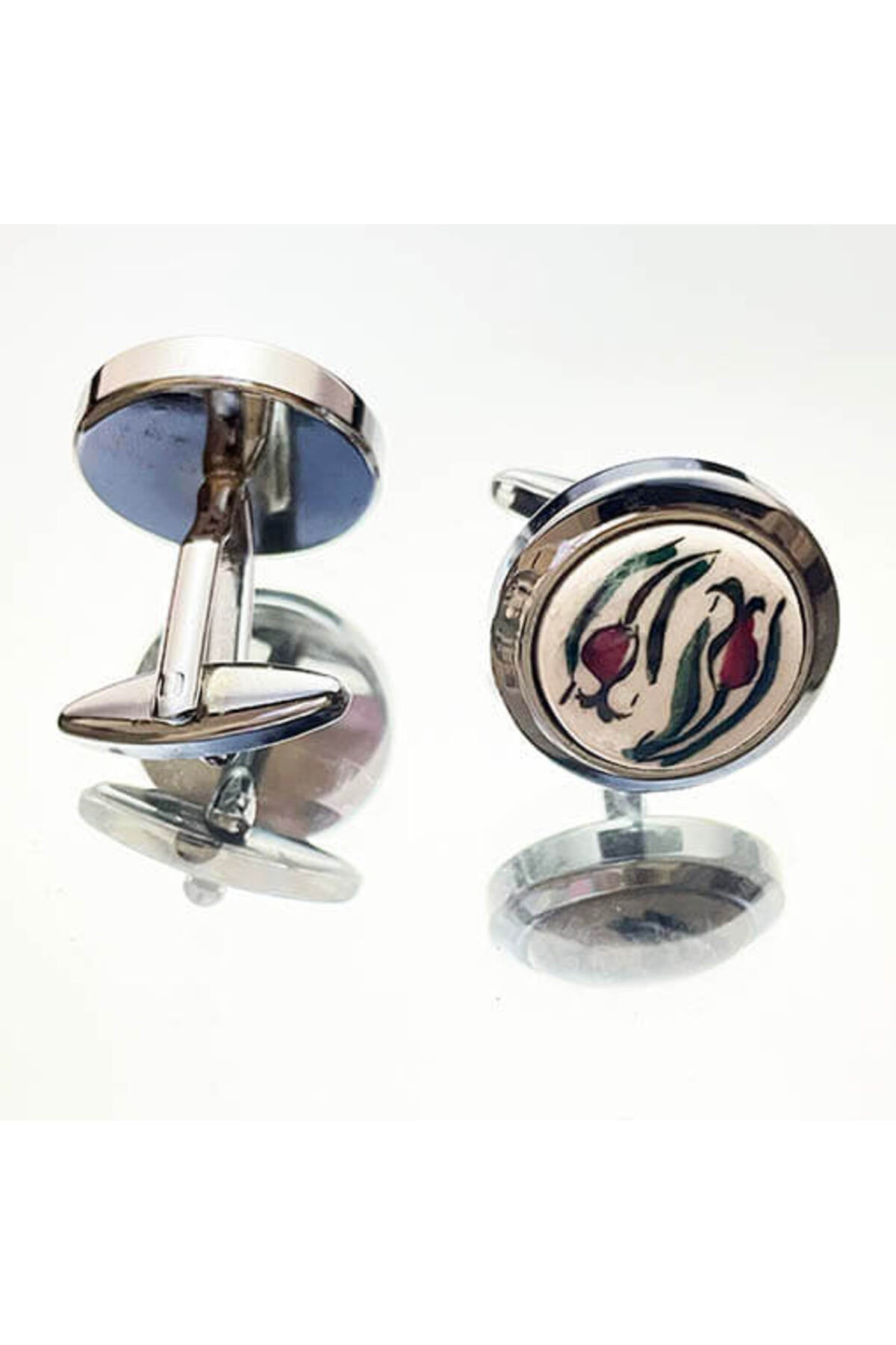 Cini Evi Special Iznik Tile Cufflinks - MALLTURK