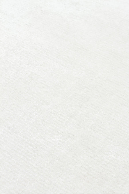 Vog Hali Alure White Handwoven Pure Bamboo Rug Luxury Soft Minimalist Modern Living Room and Lounge Rug - MALLTURK