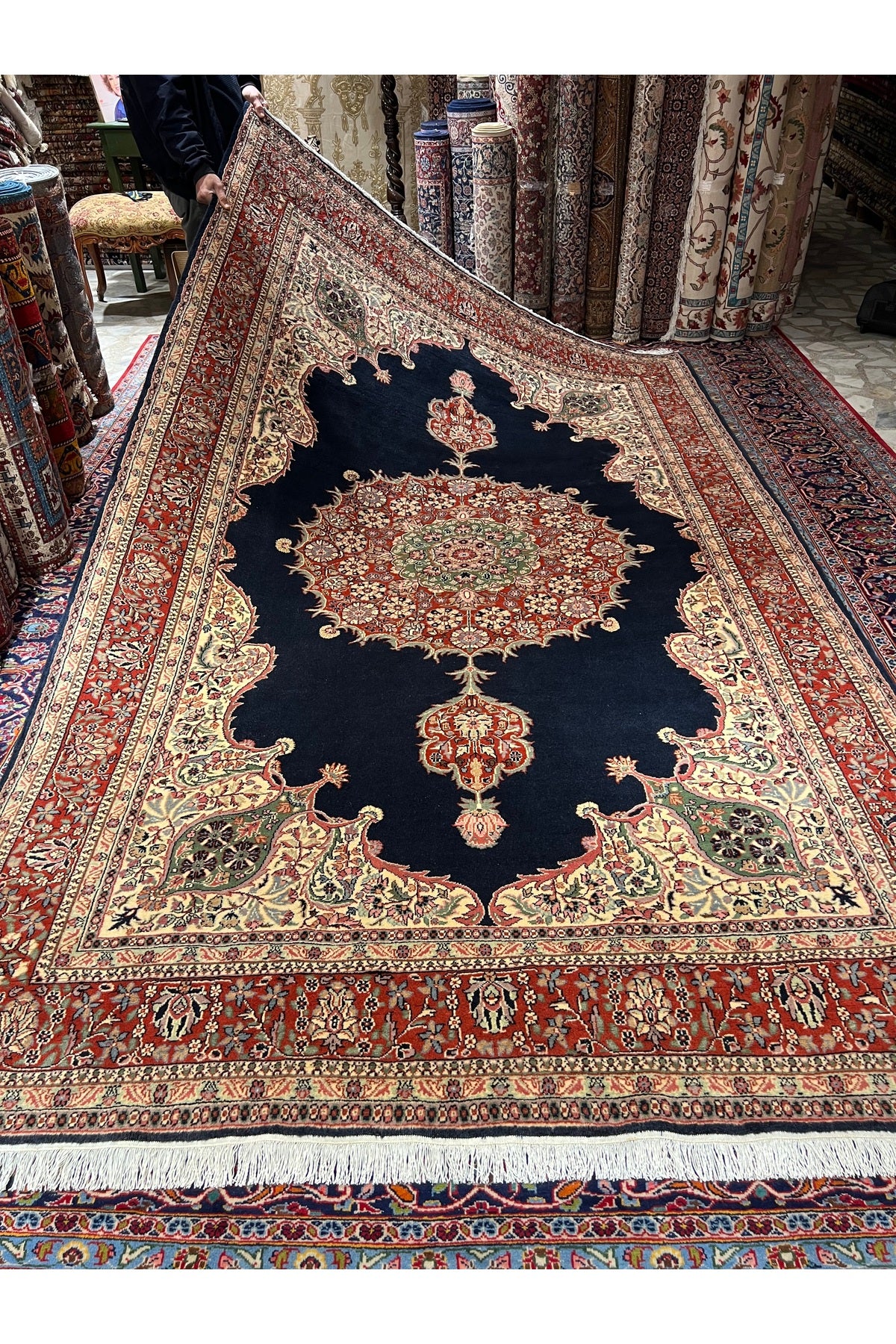 RD RAMAZAN DAG Hand Rug Art Hand-Woven Ladik Konya Rug Premium Quality Size 325x203
