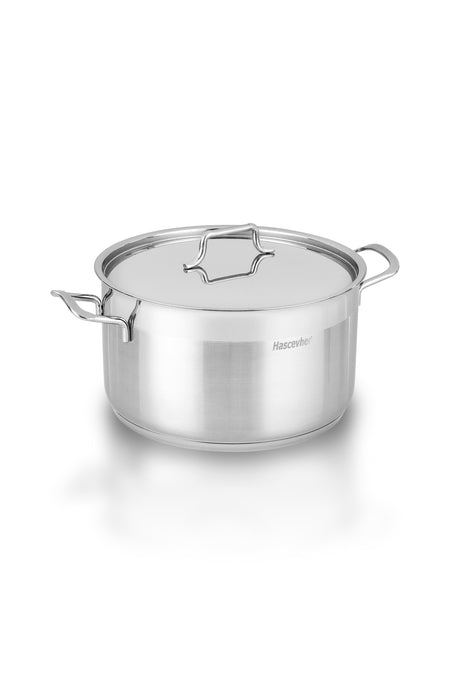 Hascevher Anett Stock Pot with Lid - MALLTURK