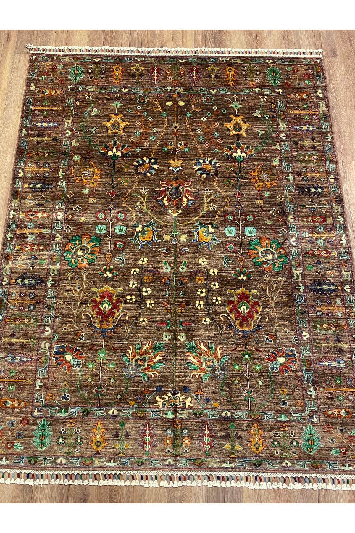 fethiyehalikilim Hand-Woven Afghan Sultani Rug %100 Wool, Natural Decorative Rug, Handcrafted Original Design