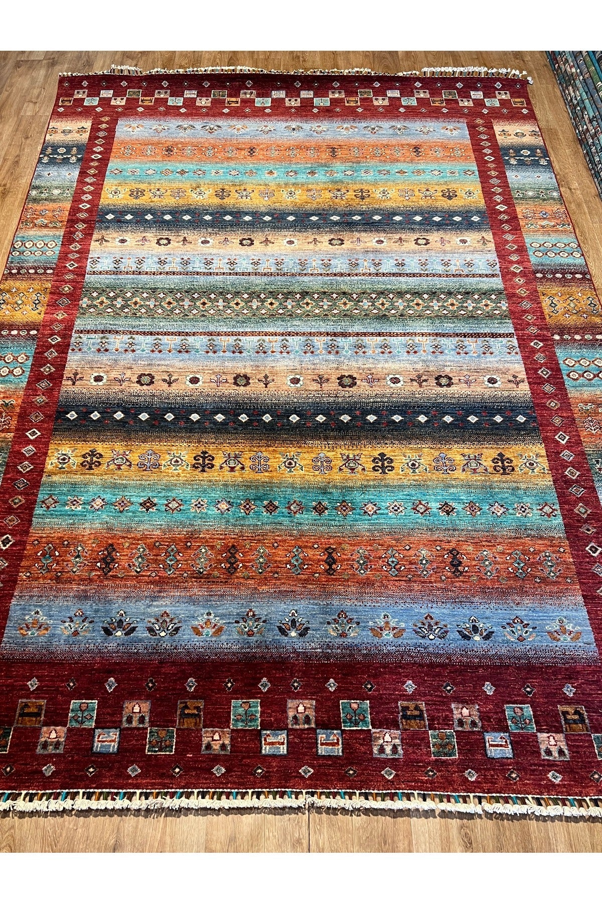 Turkmen Rug El DokumaAfghan Rug