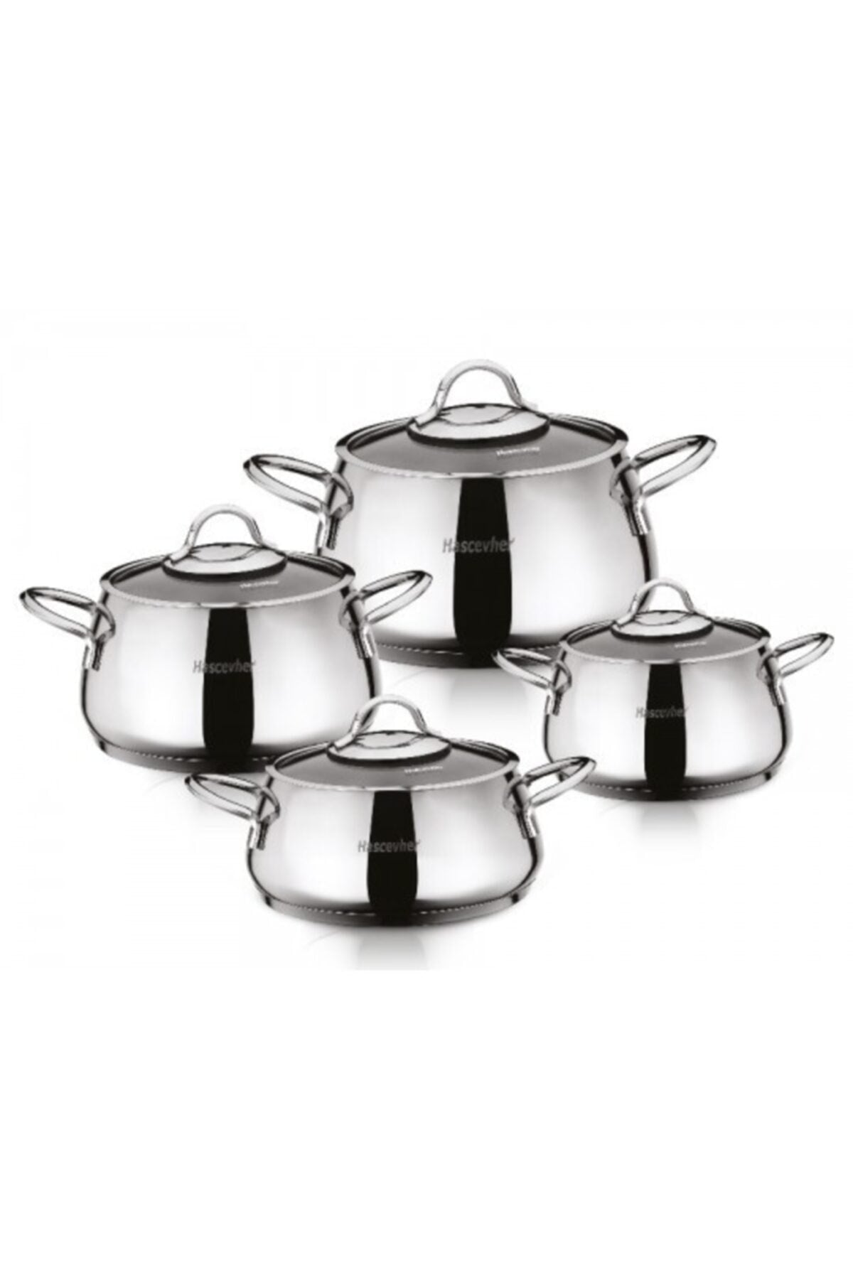 Hascevher Damla 8 Piece Cookware Set