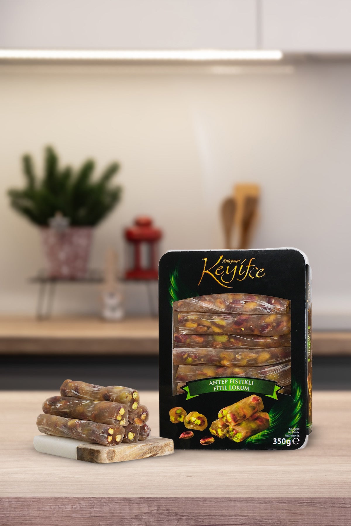 keyifce Pistachio fitil Turkish Delight 350 g - MALLTURK