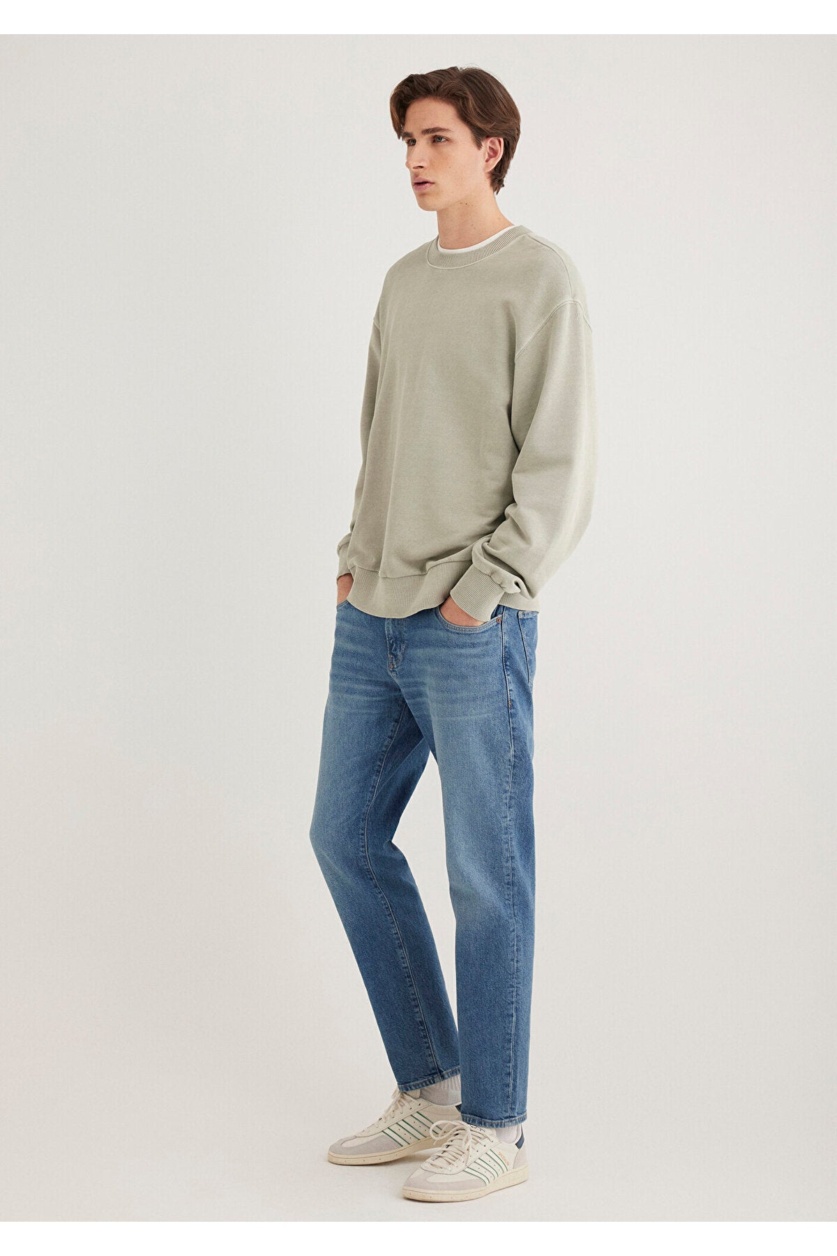 Mavi Milan Classic Denim Dark Mavi Jeans Trousers 0081088541 - MALLTURK