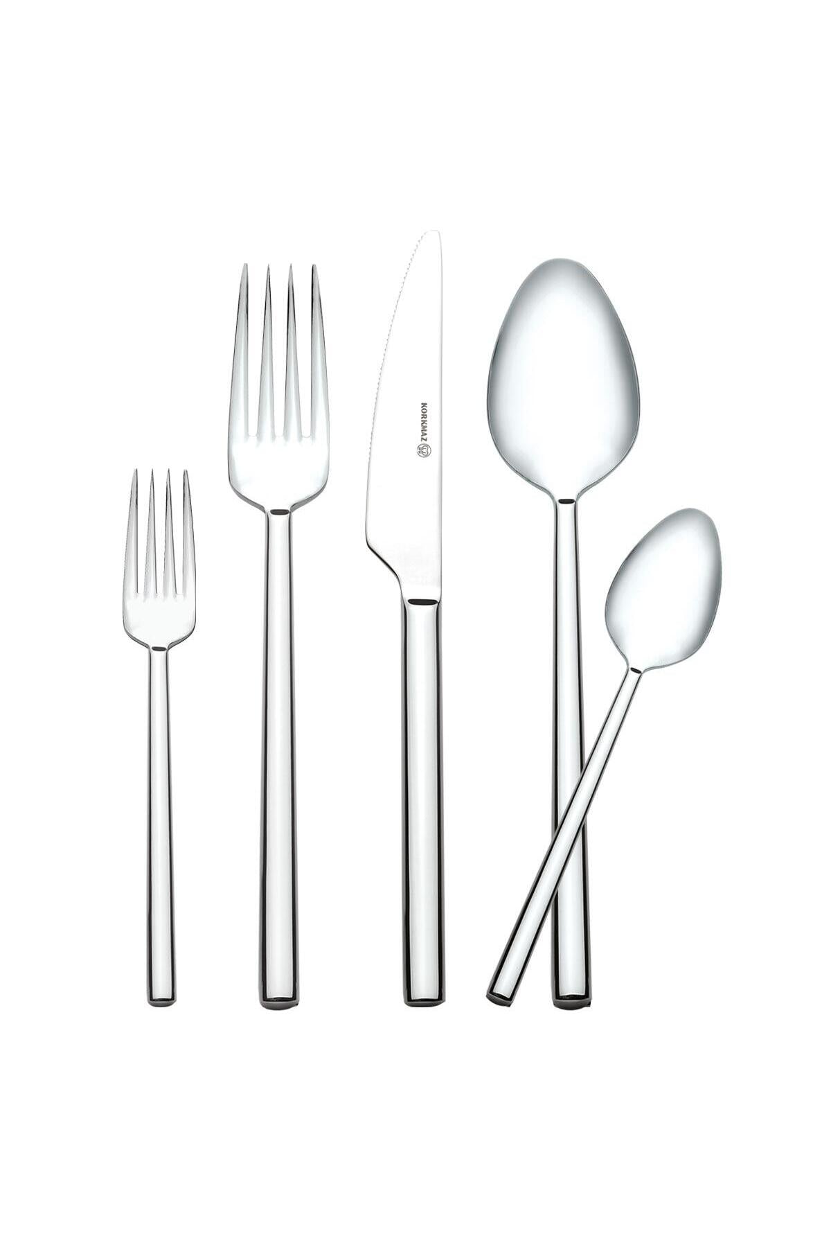 KORKMAZ rona 60 Piece Flatware Set a2503 - MALLTURK