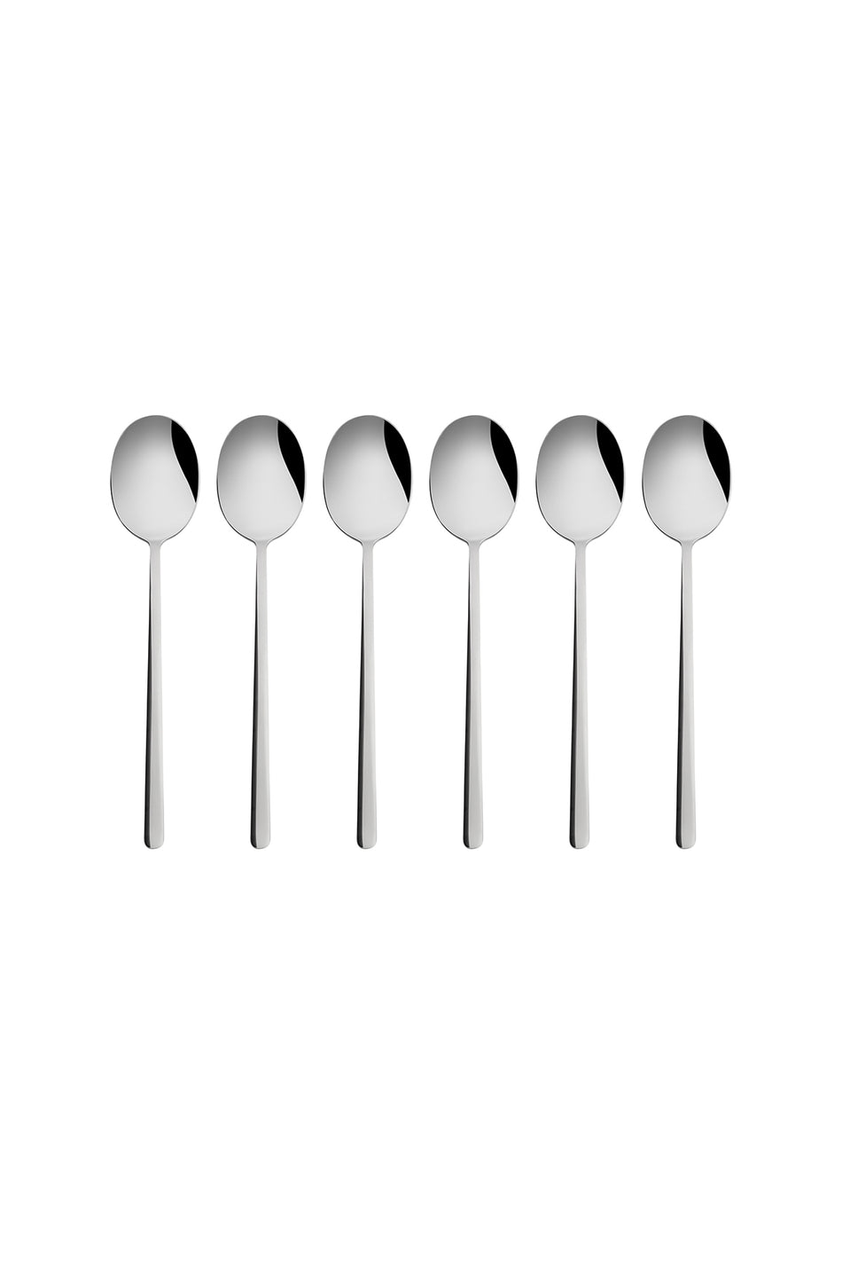 Emsan bead 6 Piece 18 10 Stainless Steel cay Spoon Set platin - MALLTURK