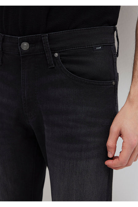 Premium Dark Grey Smoke Jeans 0042218775 - MALLTURK