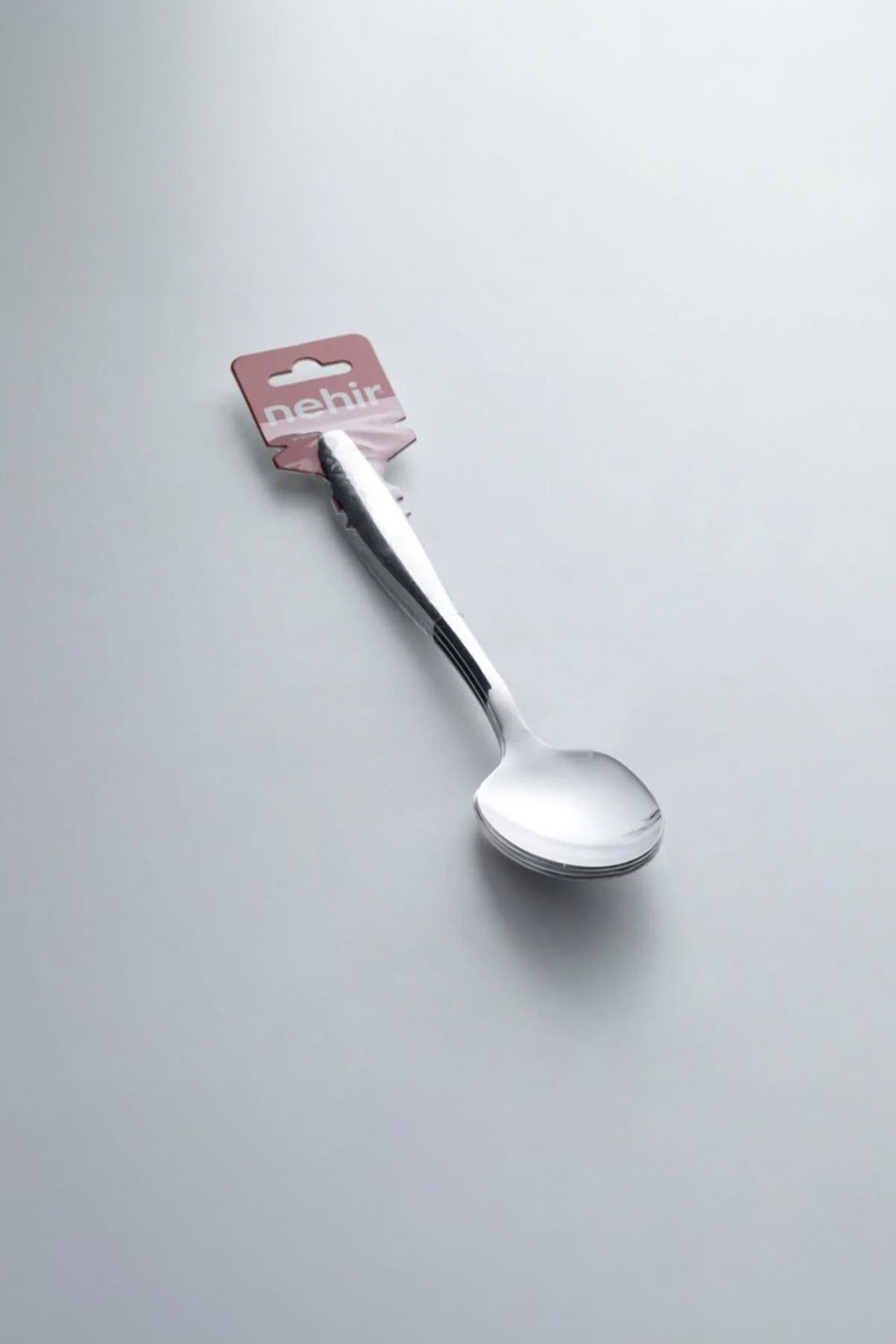 Nehir sahra Plain 18 10 Stainless Steel yemek Spoon Set 12 Piece - MALLTURK