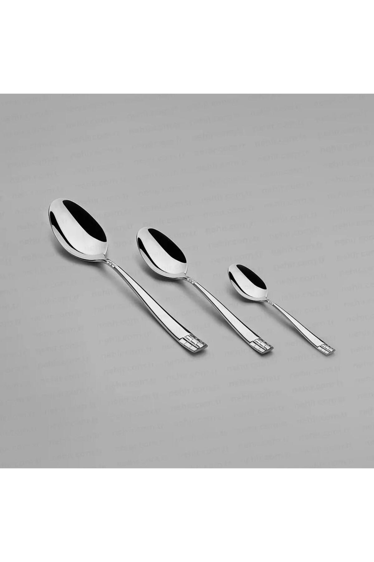 Nehir didim 36 Piece Flatware Set Flatware Set 18 10 Stainless Steel - MALLTURK