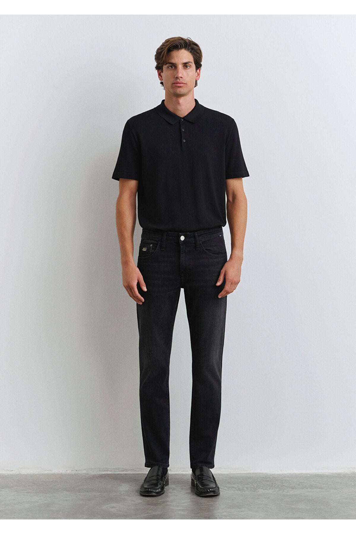 Mavi Lux Black Anthracite Smoke Jeans 0042286544 - MALLTURK