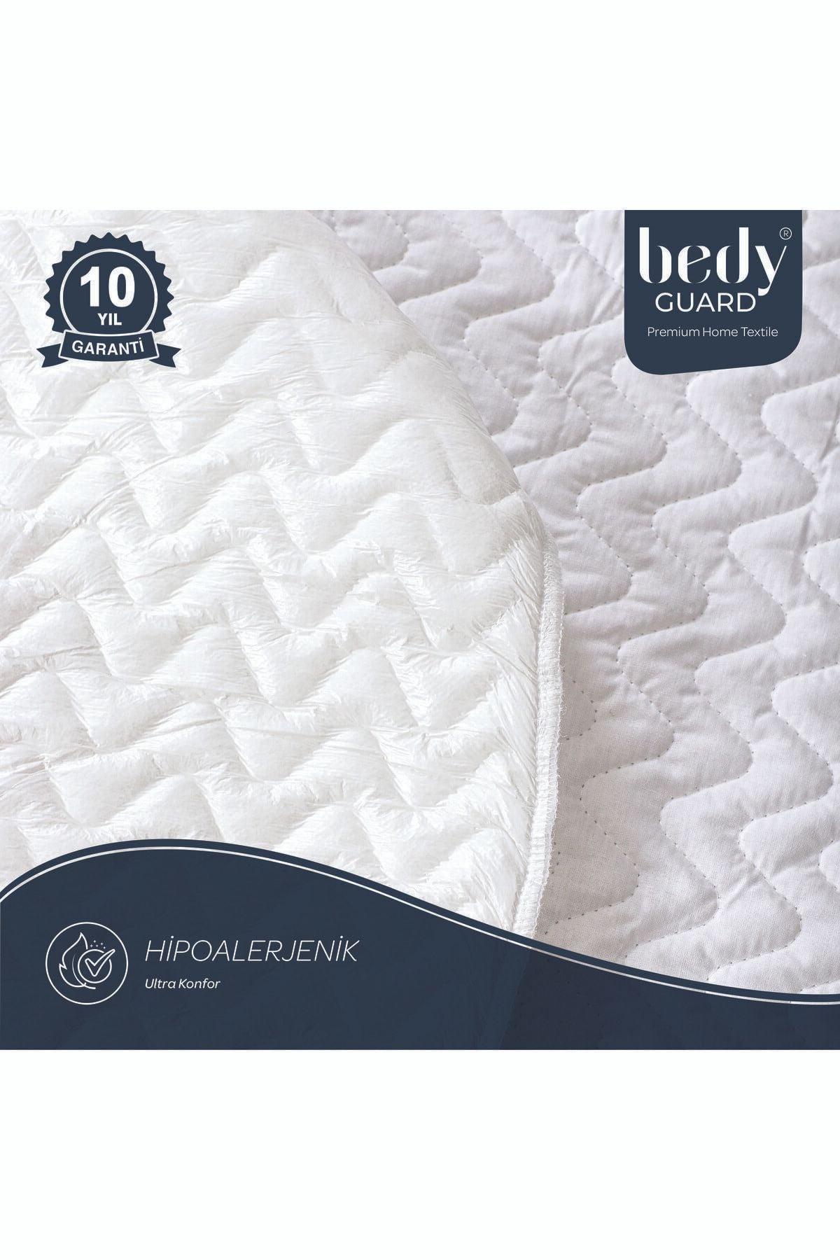 BEDY GUARD Royal % Waterproof Cotton Quilted Mattress Protector - MALLTURK