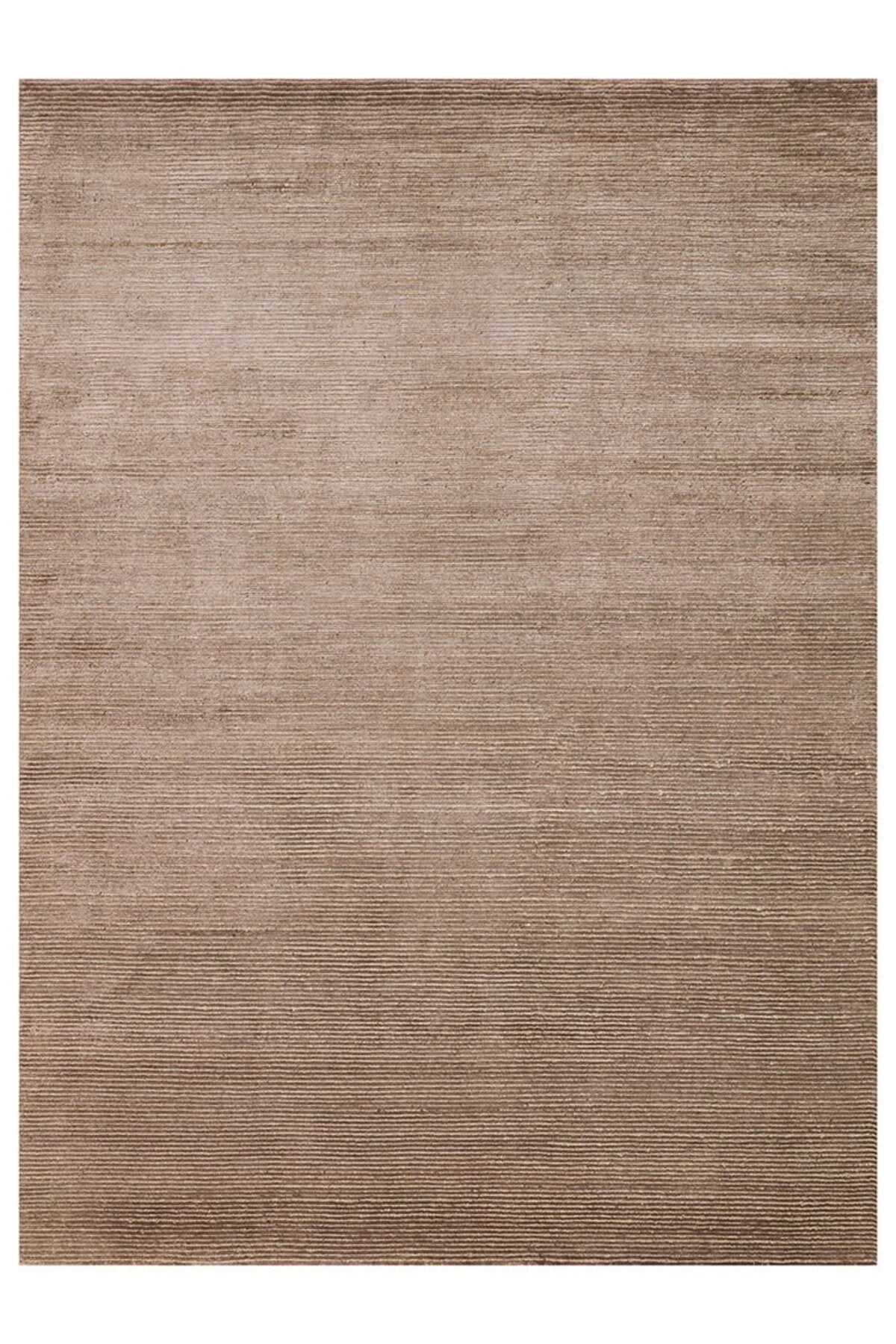 Vog Hali Siena Anthracite is a living room rug meticulously crafted using hand-weaving techniques, made from a natural bamboo and wool blend. - MALLTURK