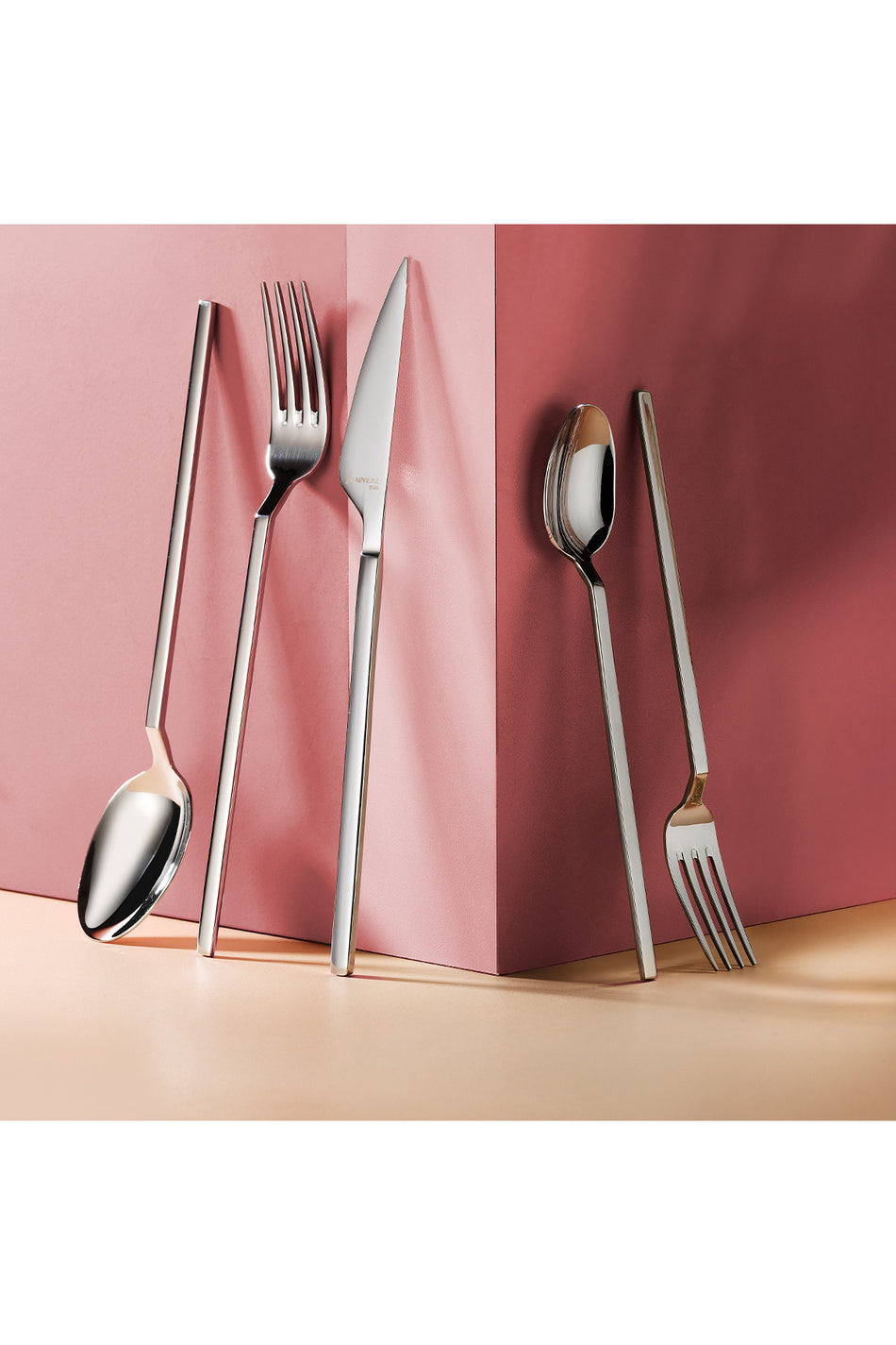 Aryildiz solo 60 Piece 12 Place Setting Flatware Set - MALLTURK