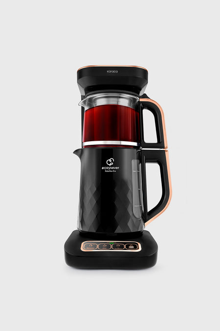 Karaca Robotea Pro Quartz 4 in 1 Talking Tea Maker Black Copper - MALLTURK