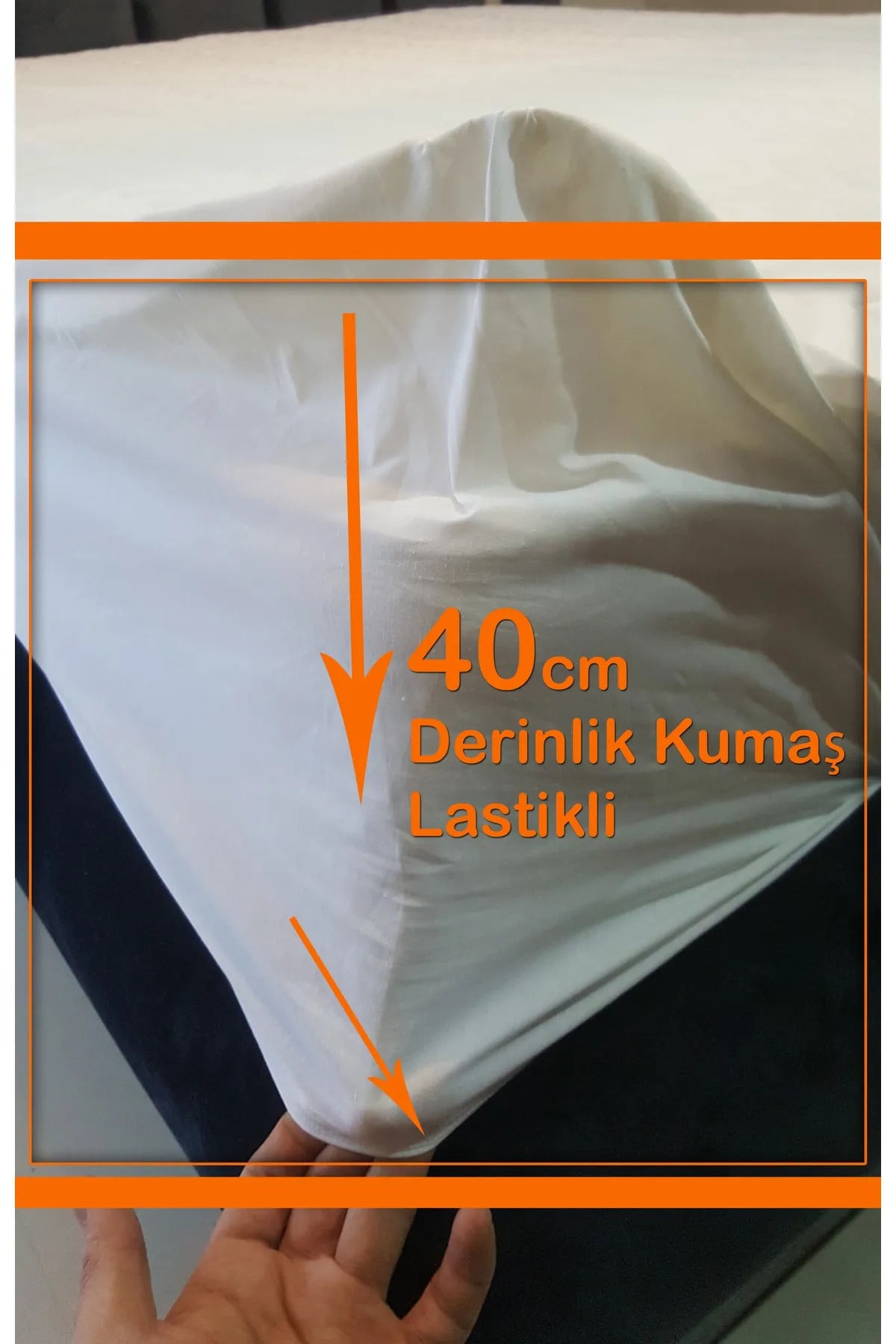 babadag kolleksiyon Cotton Quilted Fitted Mattress Protector - MALLTURK