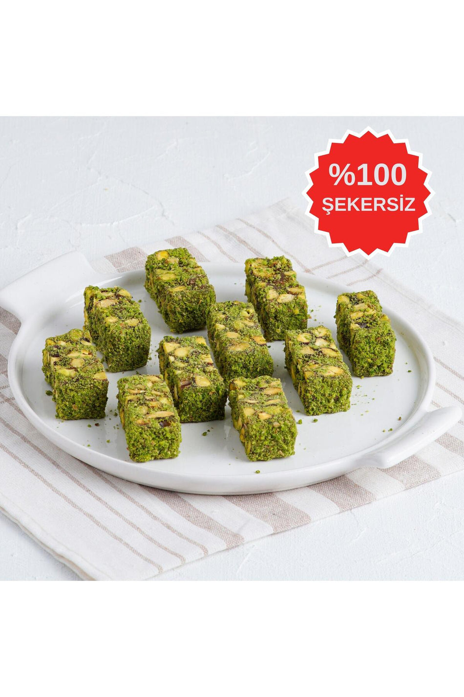 BULUTLAR KURUYEMIS Pistachio sekersiz oscar Turkish Delight - MALLTURK