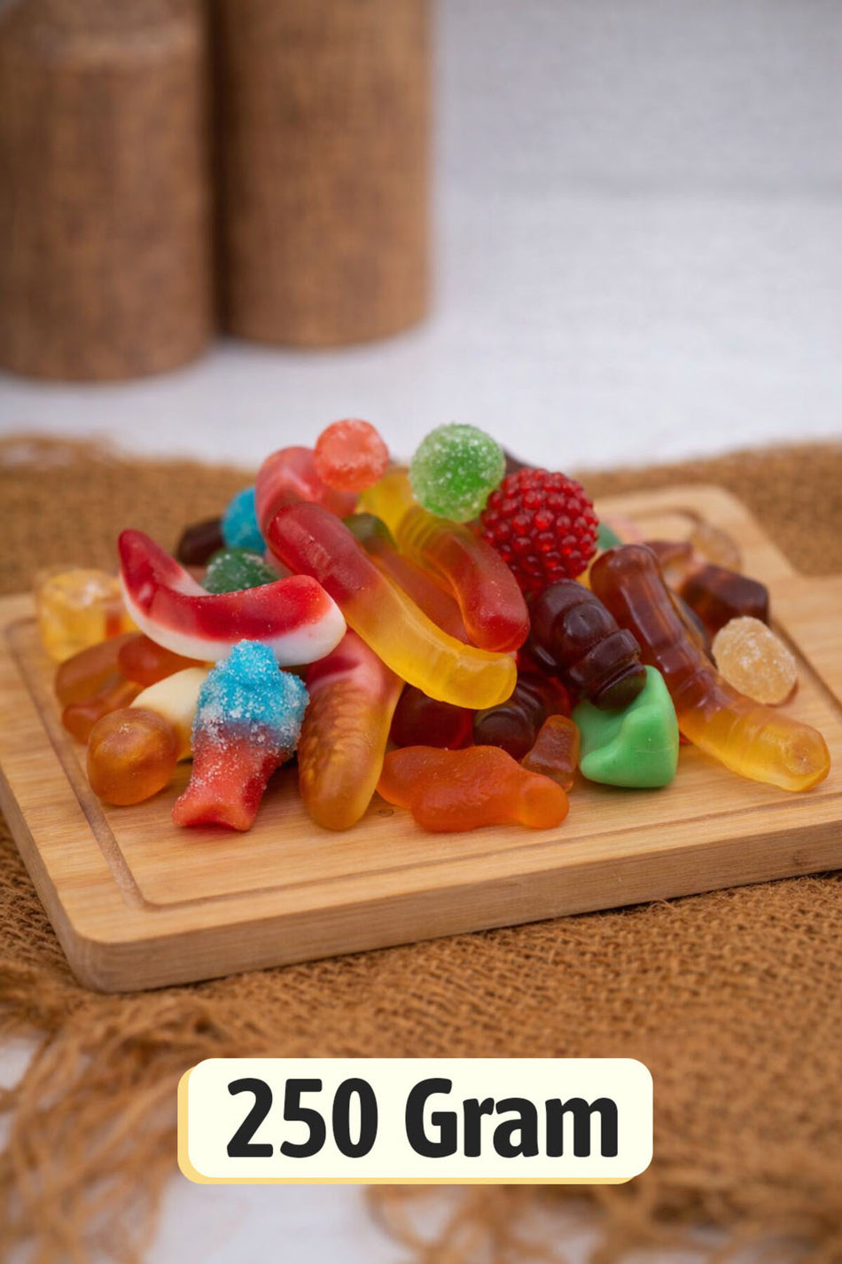 ULKU KURUYEMIS 250 g Mixed Fruit Soft Gummy Candy Assortment Sweet Snack 1 Premium Quality - MALLTURK