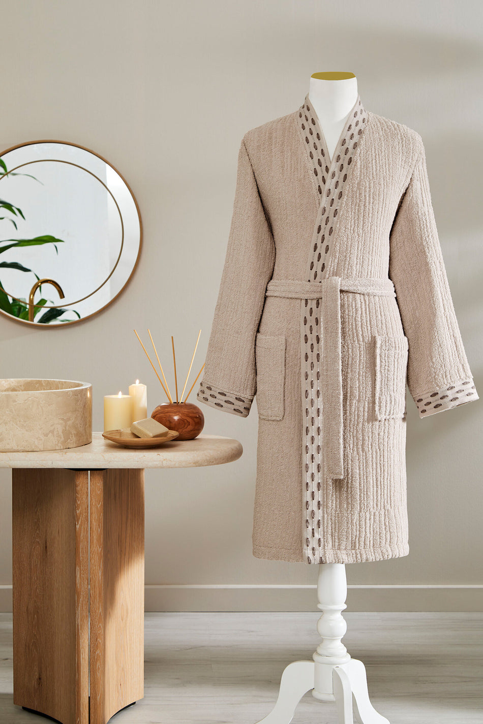 Ozdilek Eclips Kimono Bathrobe - MALLTURK