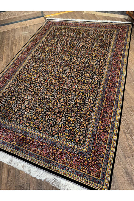 Rustikev Iranian Silk Hereke Rug - MALLTURK