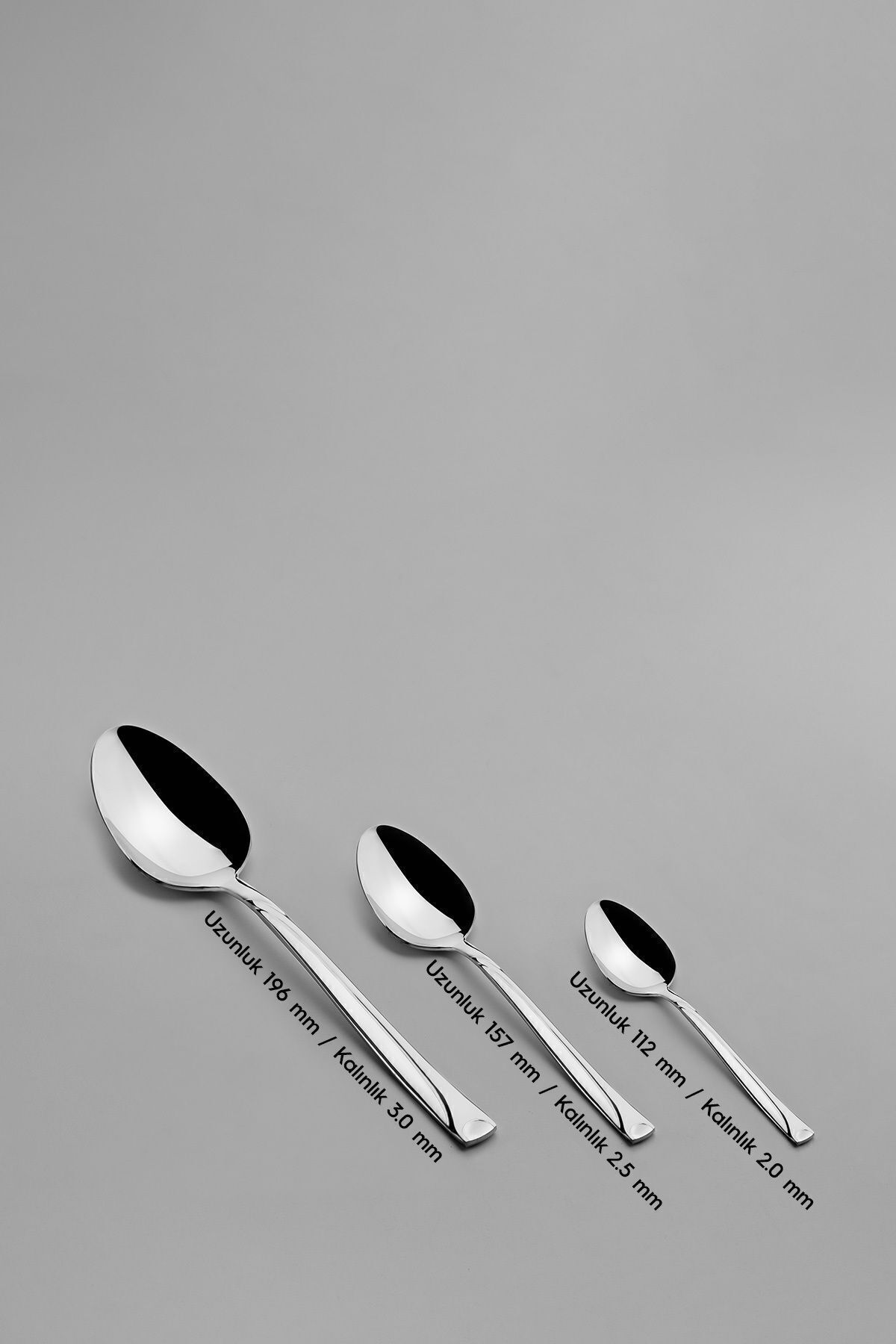 Nehir fiesta Plain 12 Place Setting 72 Piece Boxed Flatware Set - MALLTURK