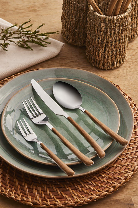 Karaca melia 24 Piece 6 Place Setting Flatware Set - MALLTURK