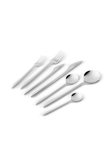 Karaca von 84 Piece 12 Place Setting premium Flatware Boxed - MALLTURK