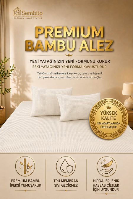 SEMBITO Bamboo Mattress Protector - MALLTURK