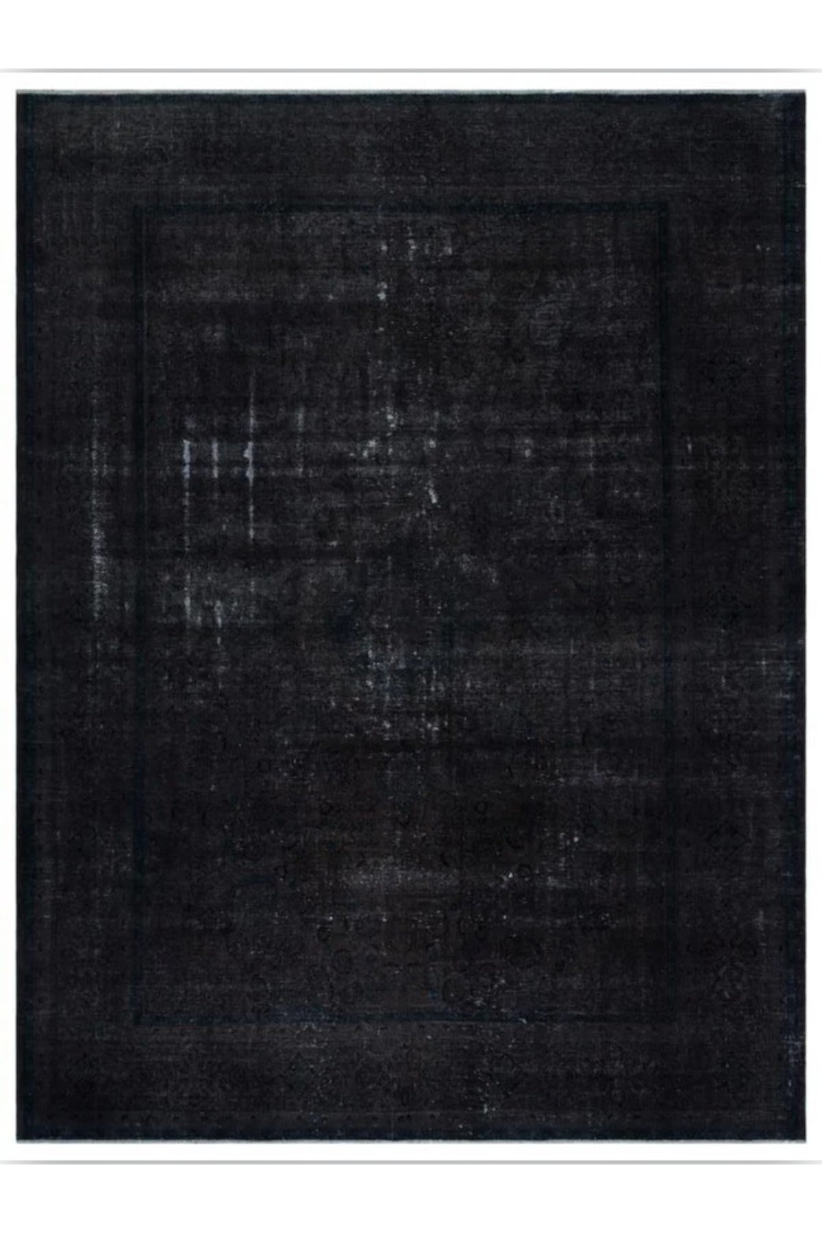Apex Rug Distressed Vintage Rug XLarge Hand-Woven Natural Black 29841 291 x 386 cm - MALLTURK