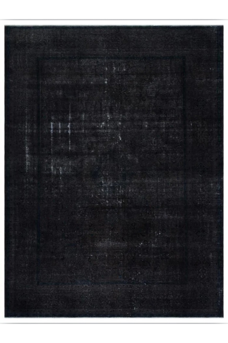 Apex Rug Distressed Vintage Rug XLarge Hand-Woven Natural Black 29841 291 x 386 cm - MALLTURK