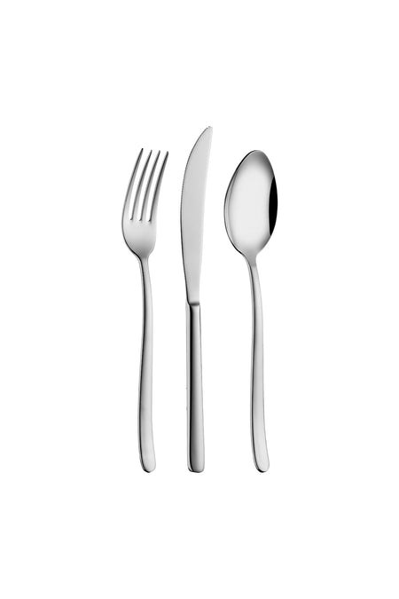 Aryildiz mira 84 Piece 12 Place Setting Flatware Set - MALLTURK