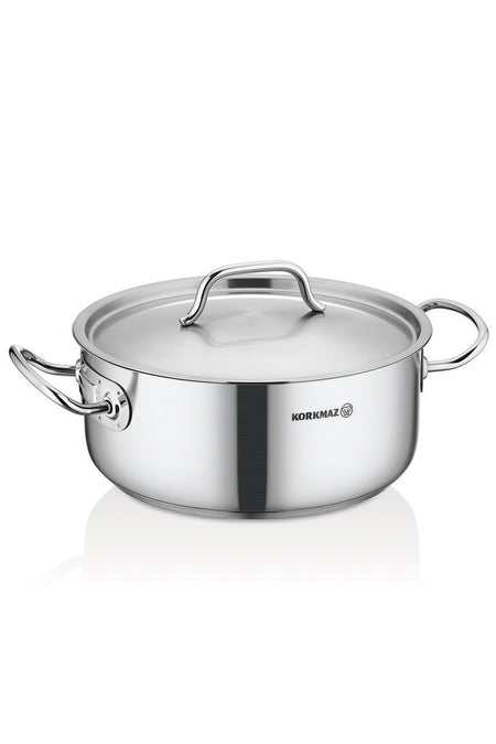 KORKMAZ Proline Gastro Shallow Pot