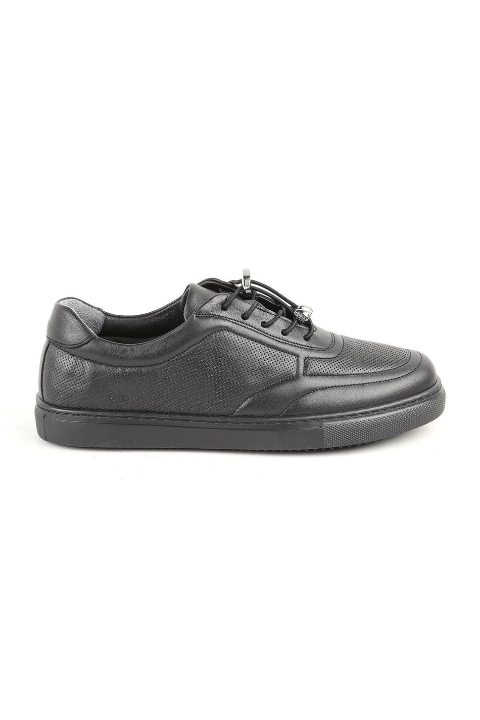 L086.901 Genuine Leather Printed Women's Sneaker with Rubber Sole and Accessories