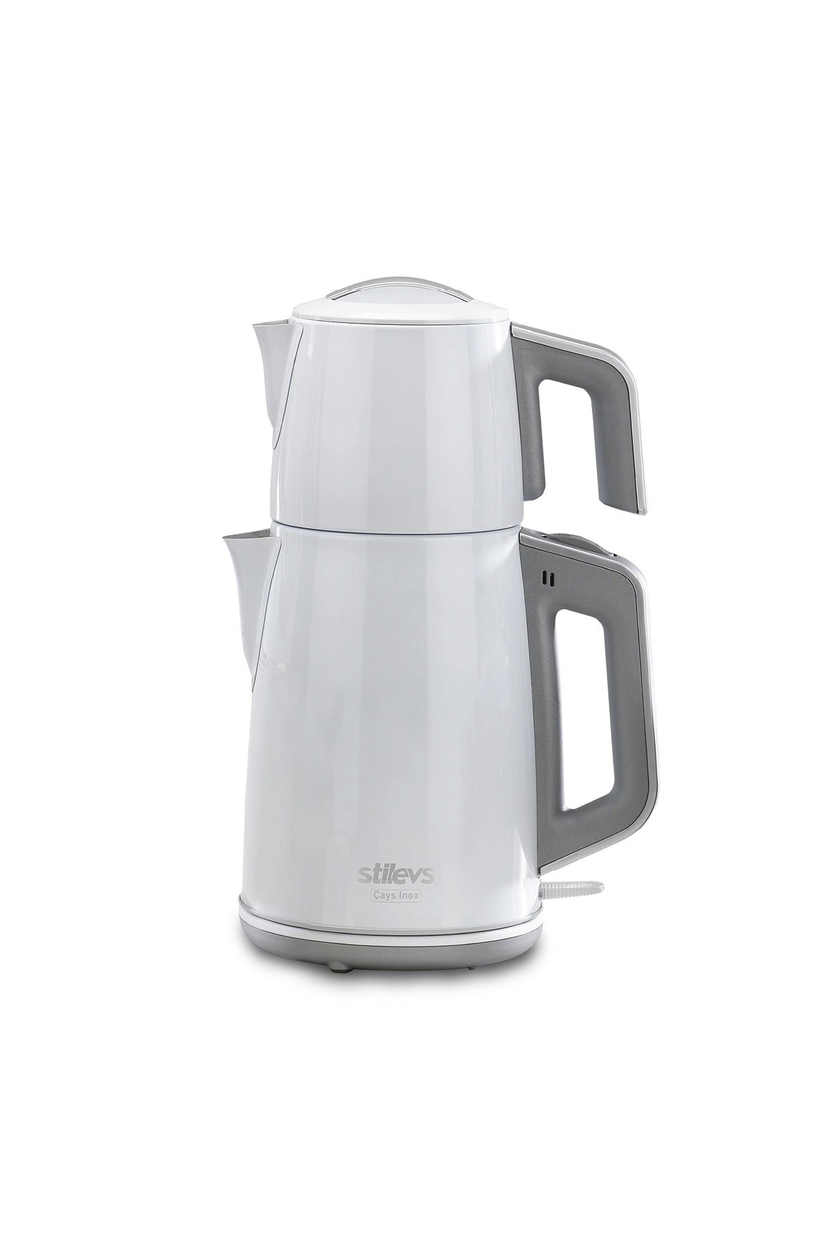 Stilevs cays Stainless Steel Tea Maker - White - MALLTURK