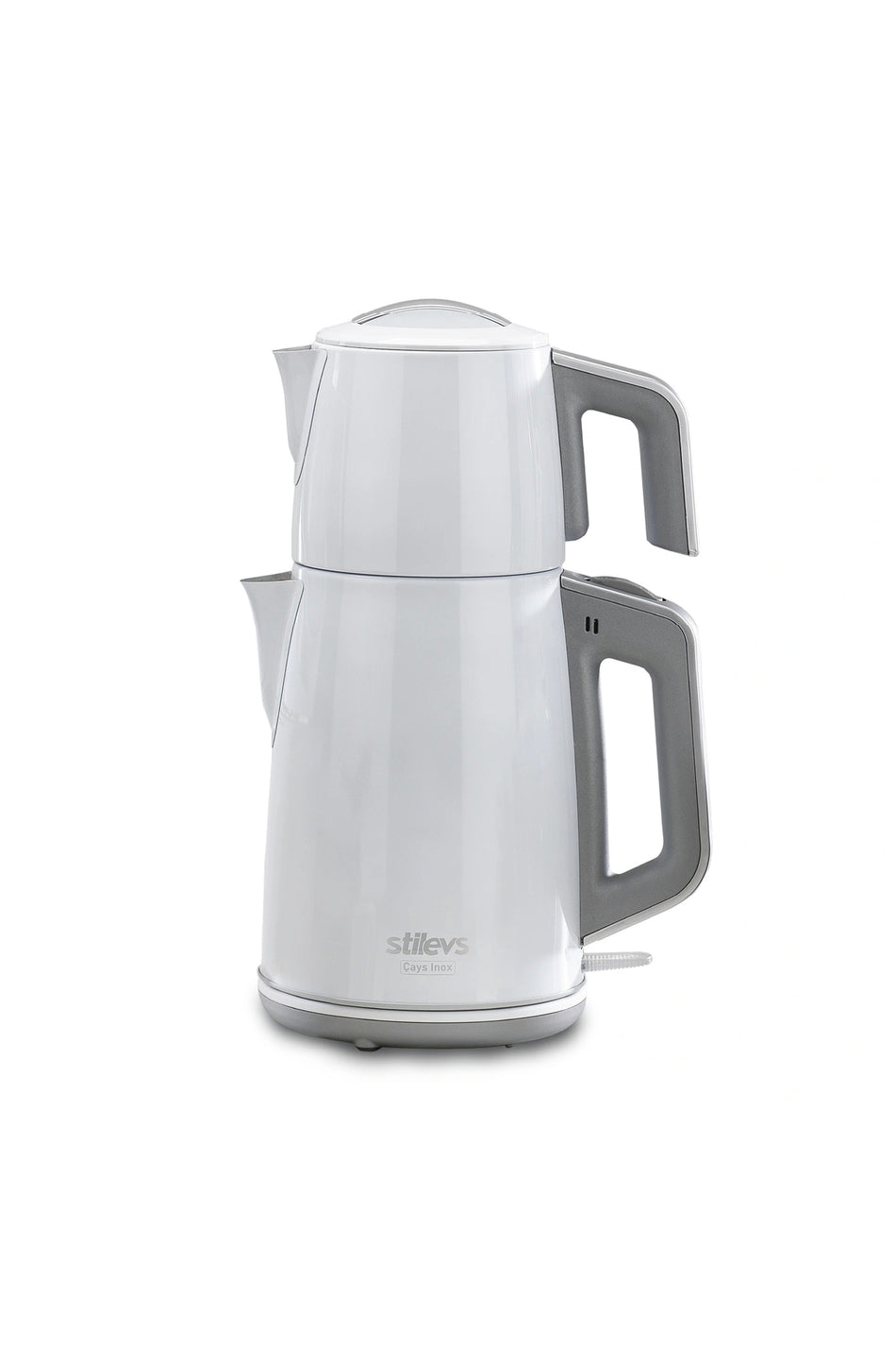 Stilevs cays Stainless Steel Tea Maker - White - MALLTURK