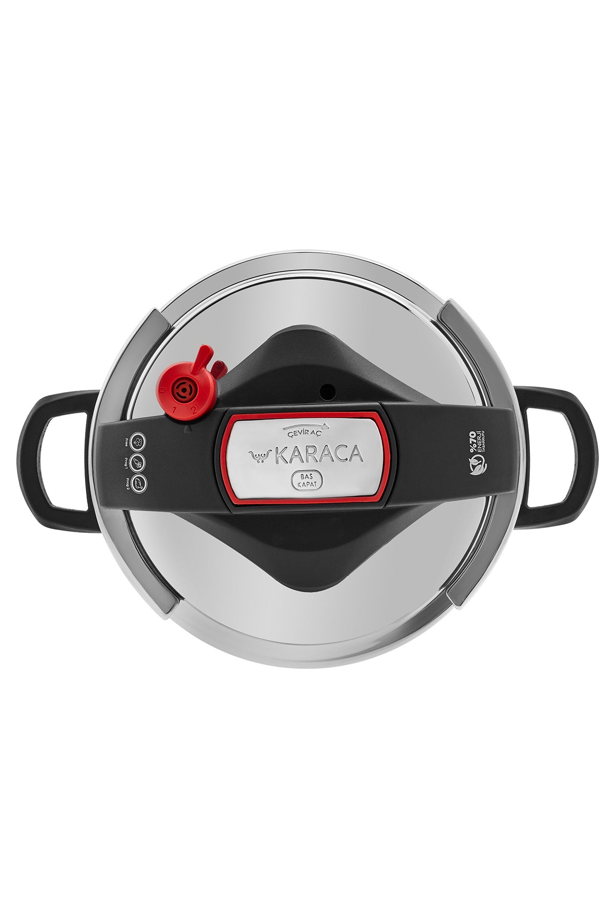 Karaca Perfect Red induction Base Pressure Cooker Set 4.6 Lt - MALLTURK