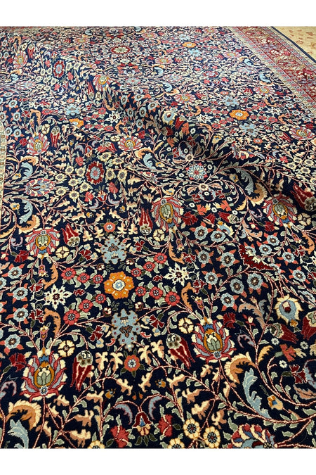 RD RAMAZAN DAG Hand Rug Art Hand-Woven Hereke Rug Imzalidir Lalezar Design Size 300x200 - MALLTURK