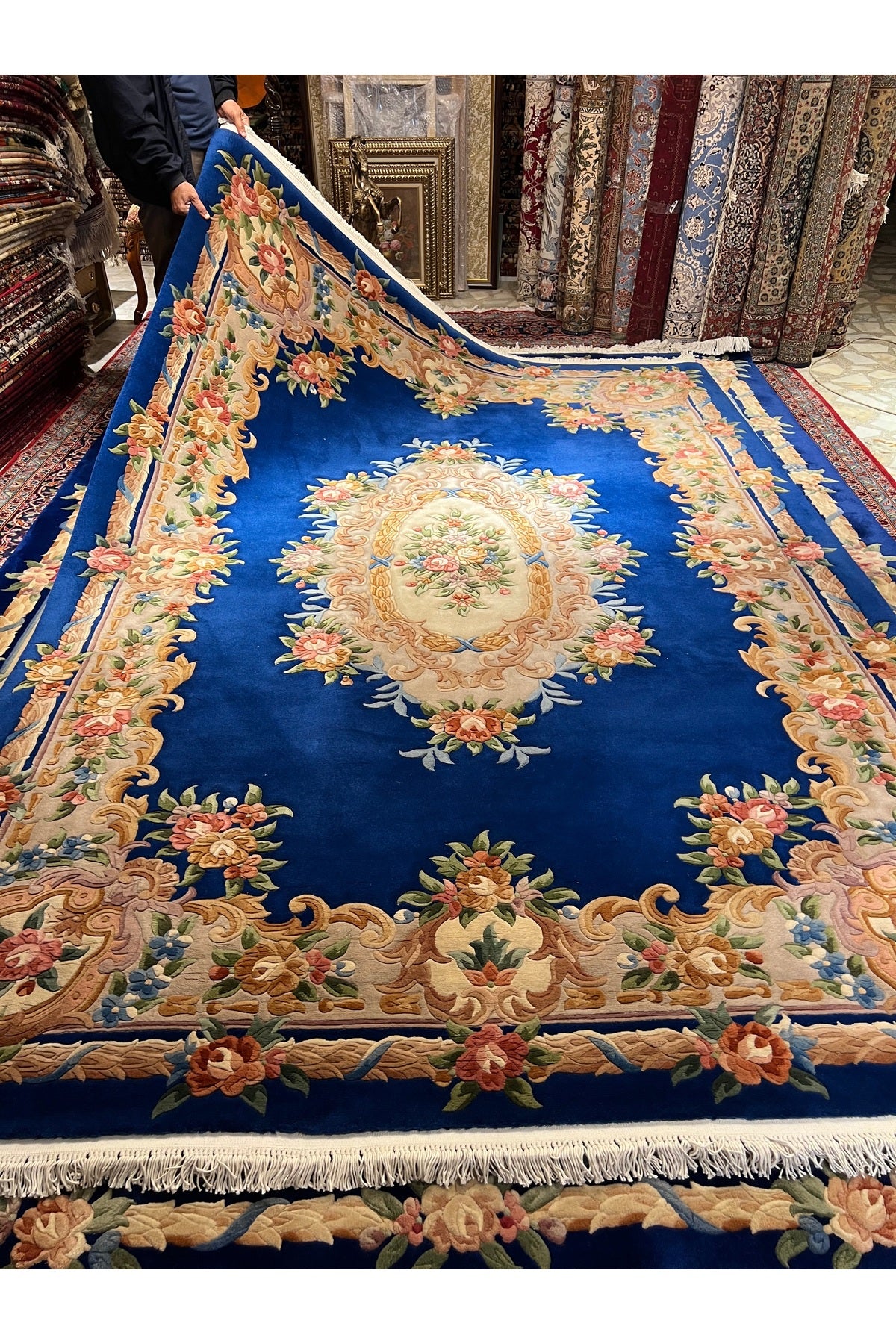 RD RAMAZAN DAG Hand Rug Art Hand-Woven Embossed Chinese Rug Premium Quality Exceptional Bir Urun Size 312x216 - MALLTURK