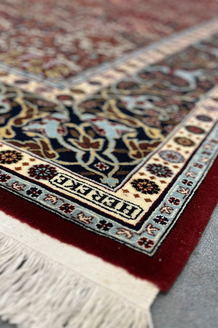 FT Halicilik Sumerbank Hereke Hereke Hand-Woven Rug Karpuzlu Design - MALLTURK