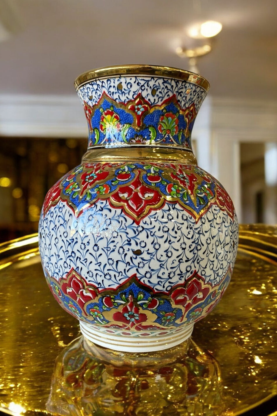 Eporselen Love of Gold 28 cm Vase - MALLTURK