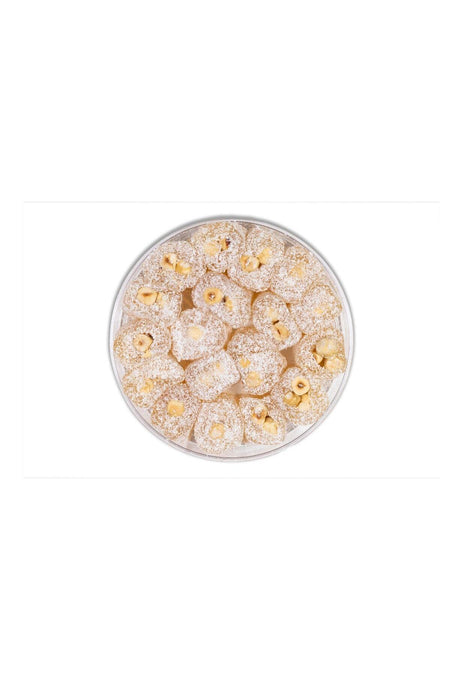 MESHUR safranbolu lokumcusu safranbolu Hazelnut Turkish Delight kristal kutu 395 g - MALLTURK