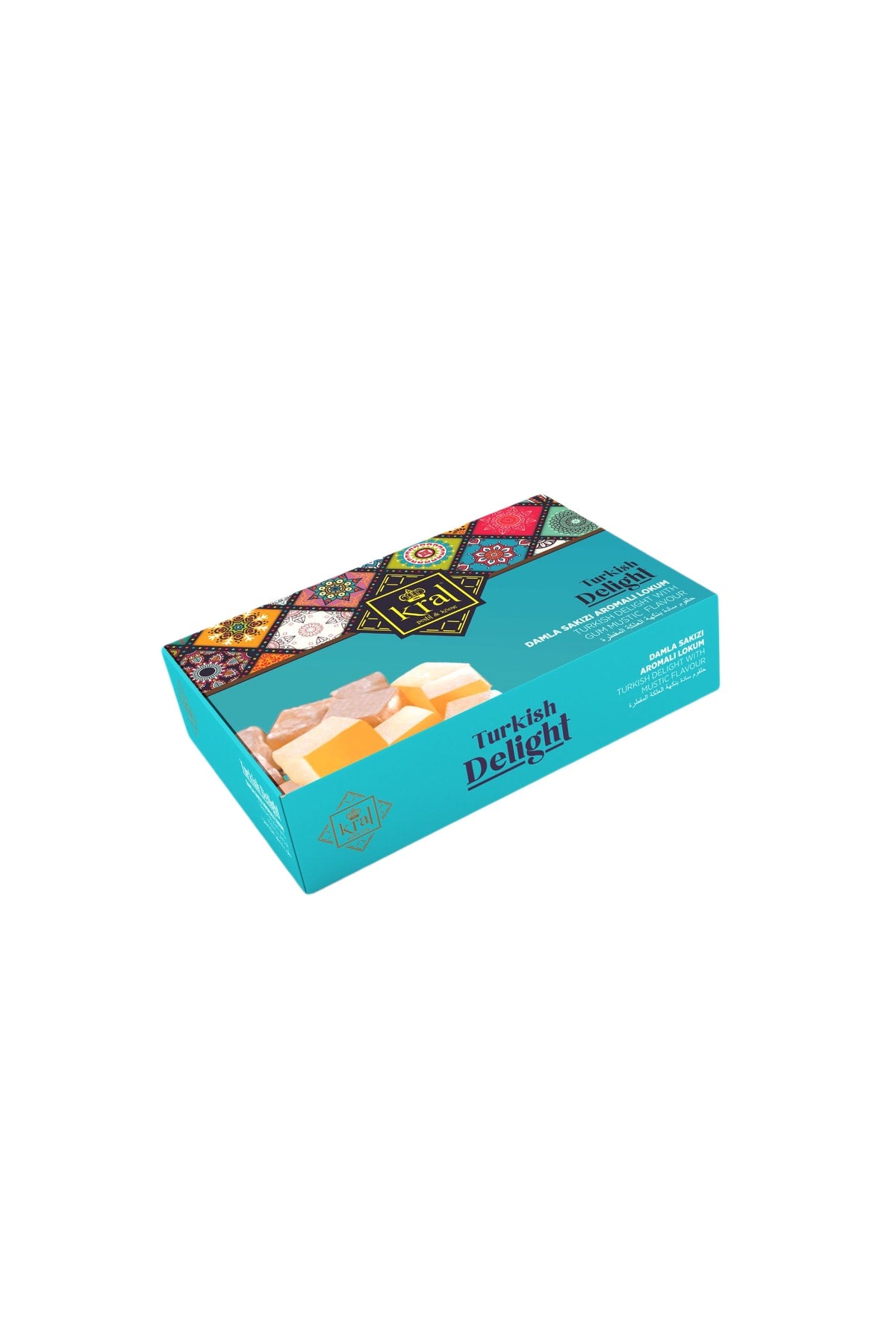 Kral Pestil Mastic Flavored Turkish Delight 225 g - MALLTURK