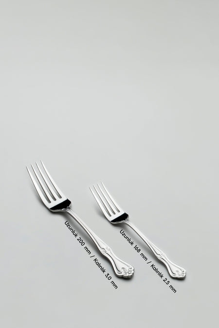 Nehir lalezar Satin 12 Place Setting 72 Piece Boxed Flatware Set - MALLTURK