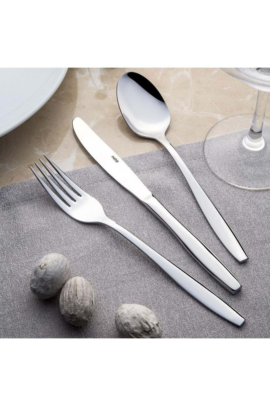 Nehir sahra Plain Dessert Fork - MALLTURK
